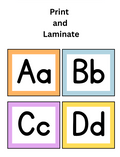 ALPHABET FLASHCARDS ONLY